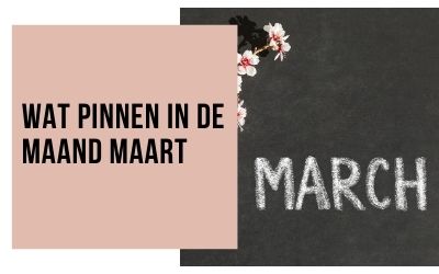 Pinterest trends Maart