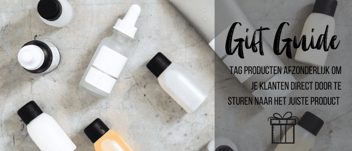 Voorbeeld Gift Guide voor feestdagen promoten op Pinterest