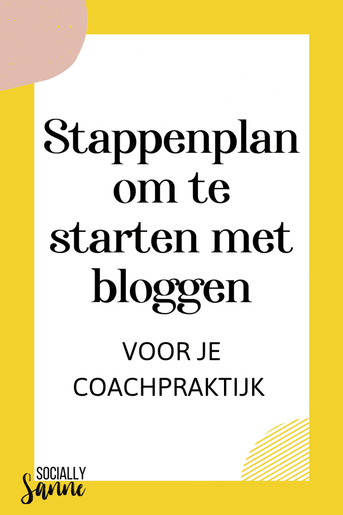 Waarom jouw bedrijf een blog nodig heeft - Socially Sanne blog 2