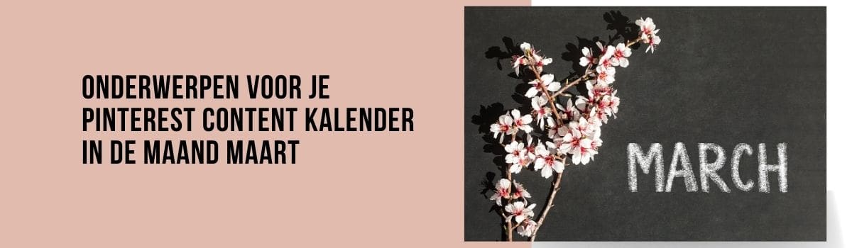 pinterest content kalender maart blog headers