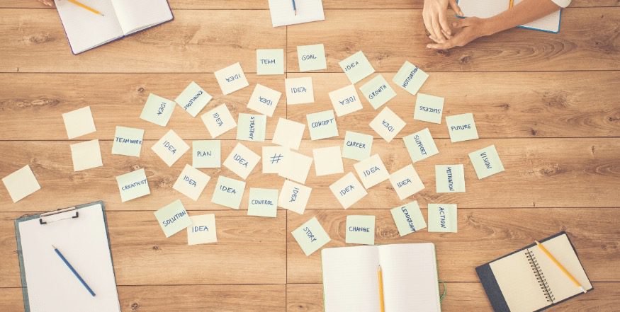 hoe houd je een brainstorm voor je content