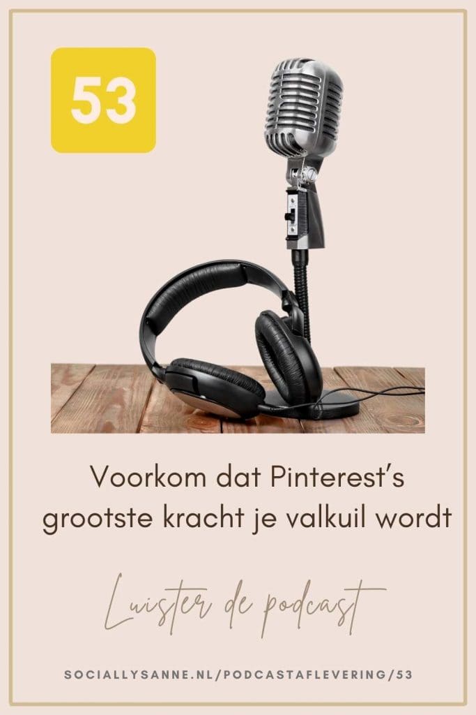 53 - Socially Sanne podcast - Sanne Raaimakers