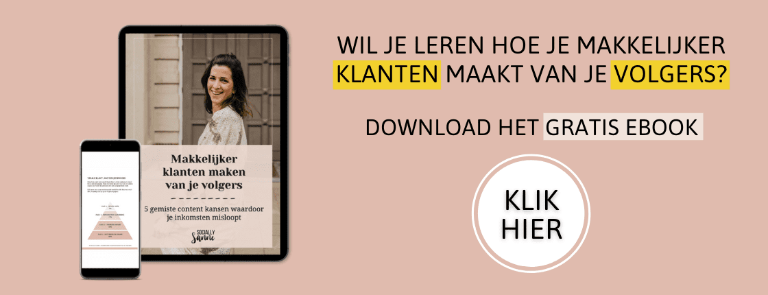Blog banner gratis ebook socially sanne 