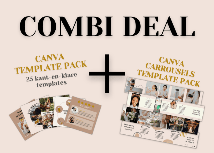 Combi Deal Canva templates Combi Deal Canva templates