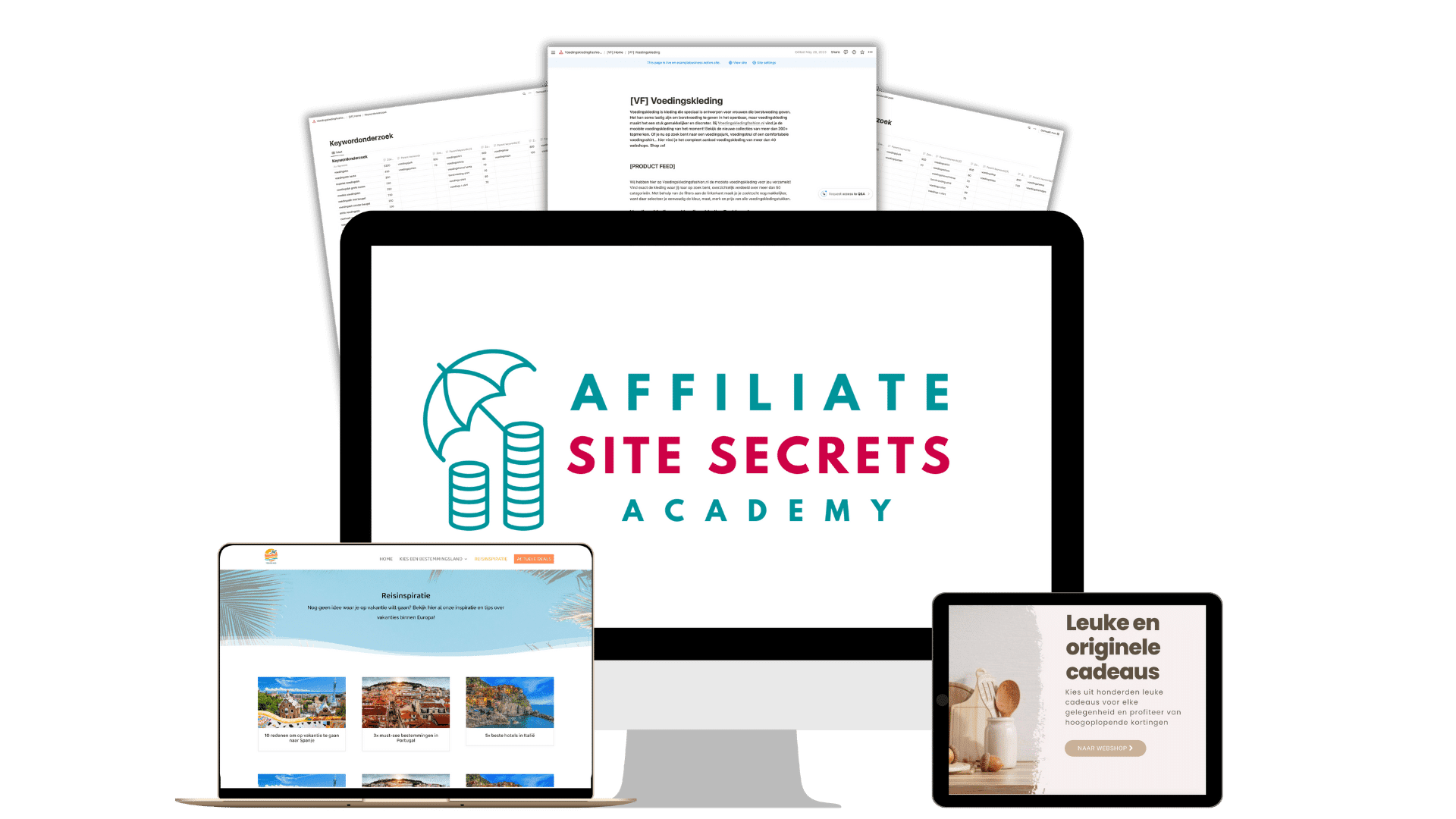 Affiliate Site Secrets Academy Rowena Rousseau Melvin