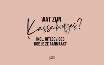 Wat zijn kassakoopjes?