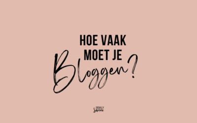 Hoe vaak moet je bloggen als ondernemer voor SEO?