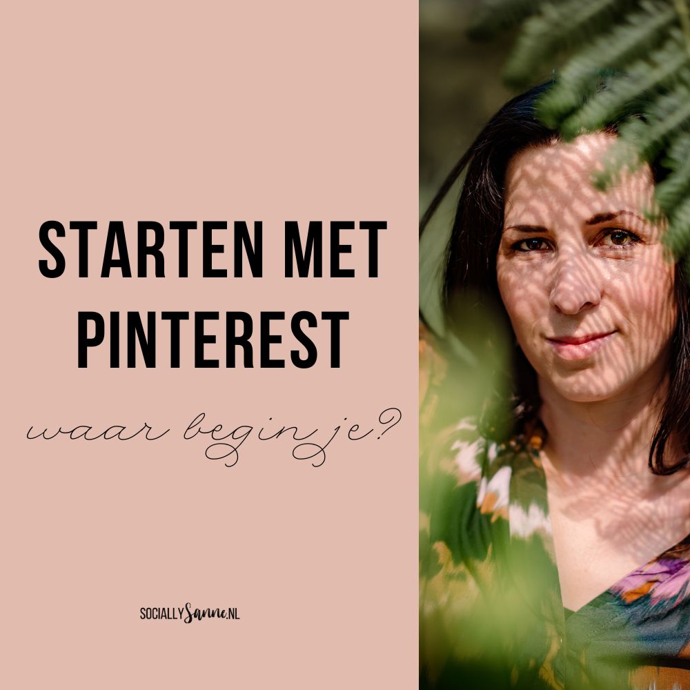 3 eerste stappen starten met pinterest