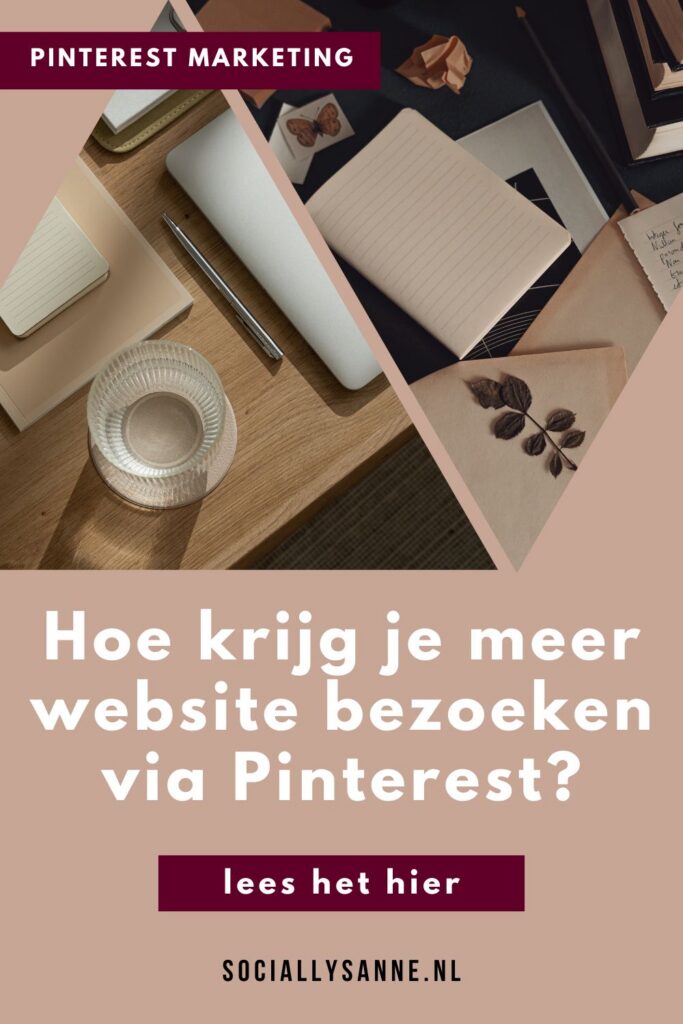 Hoe krijg je meer website bezoeken via Pinterest