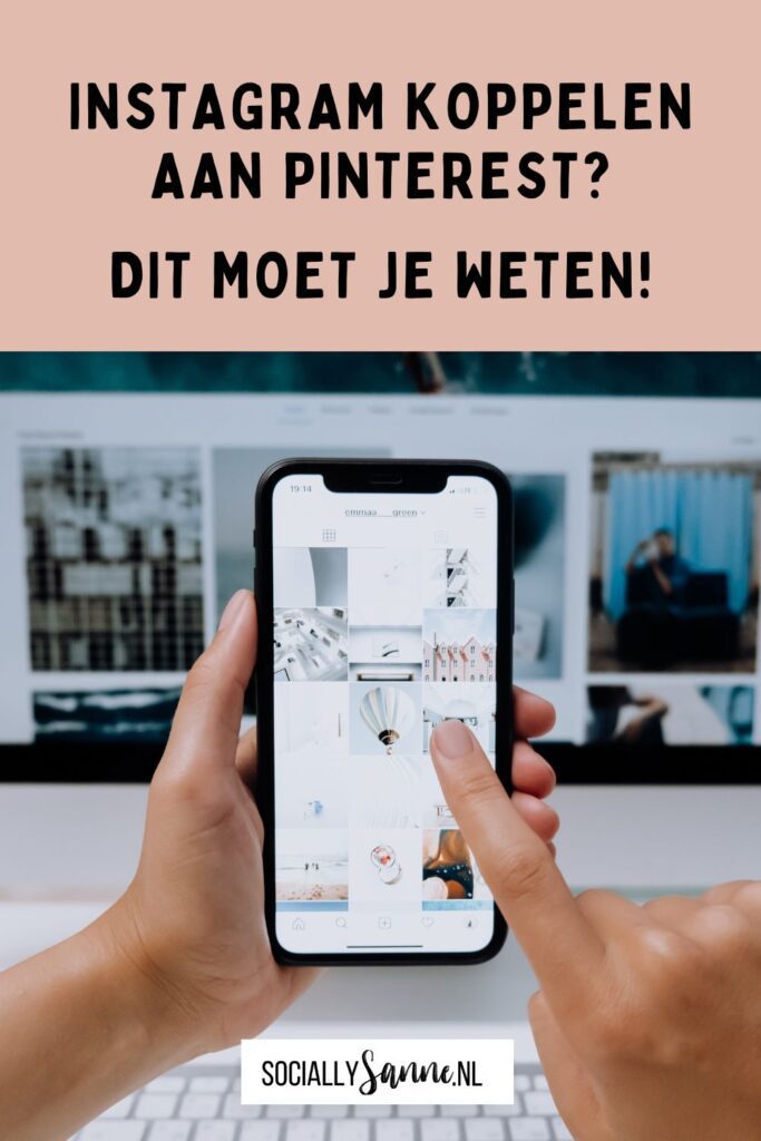 Instagram koppelen aan Pinterest