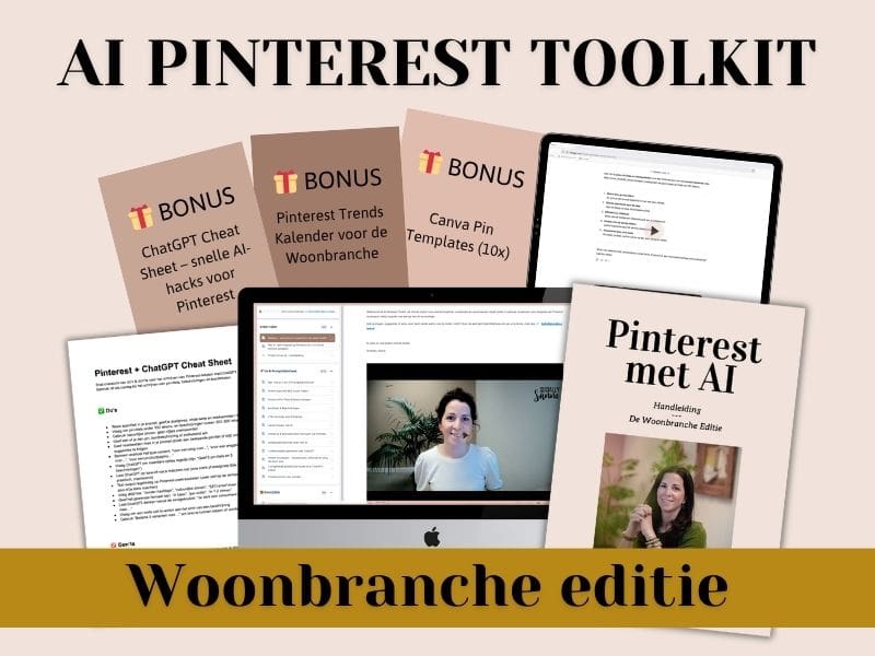 AI Pinterest Toolkit woonbranche
