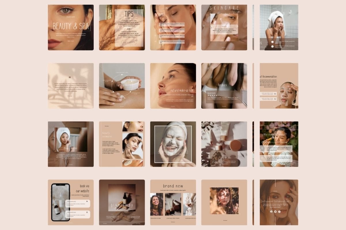 Social Posts Beauty Bundle
