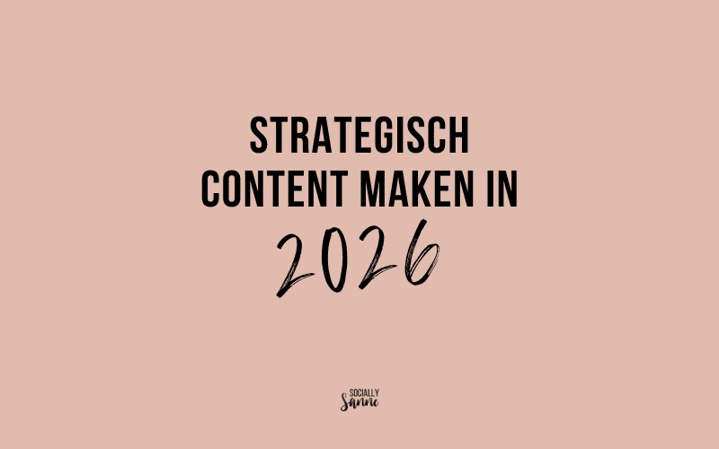 Strategisch content maken in 2026