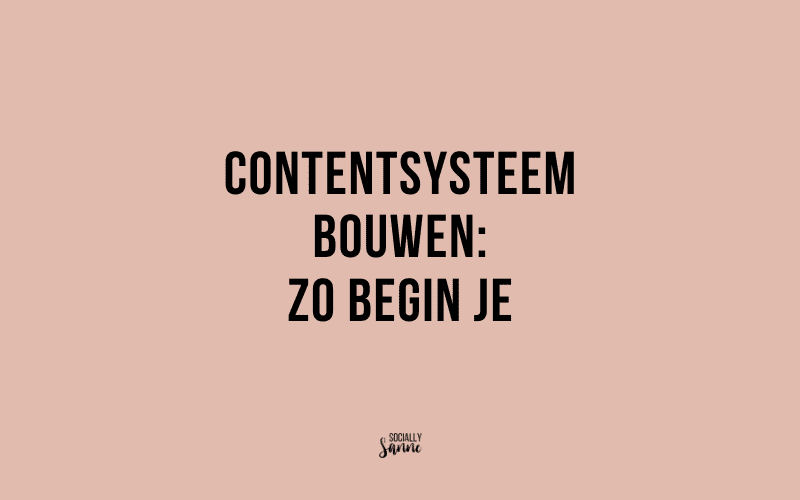 Contentsysteem bouwen: waarom losse content niet werkt (en hoe je dat oplost)