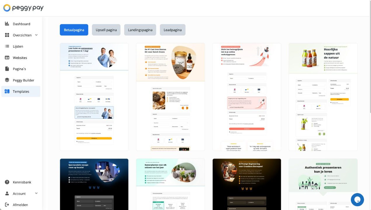 Peggy Pay Templates