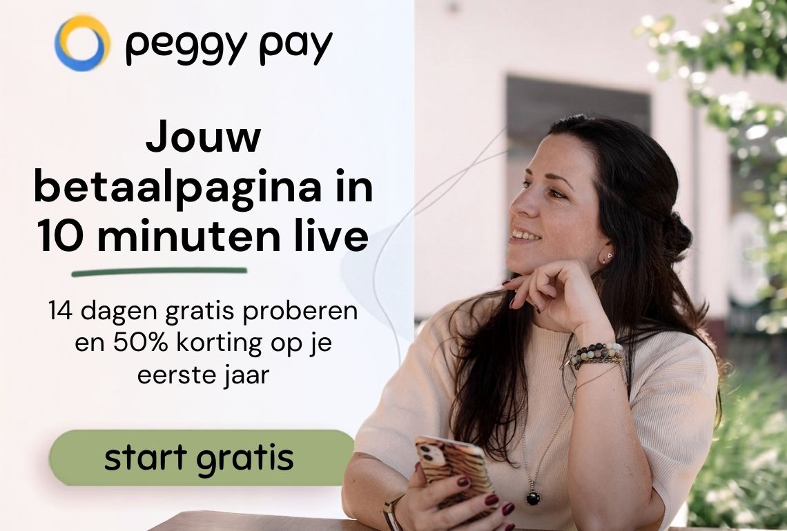 Peggy Pay gratis proberen en korting